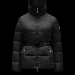 2022 MONCLER Cardoncelle Short Down Jacket Womens Waist Down Puffer Coat Winter Outerwear Black