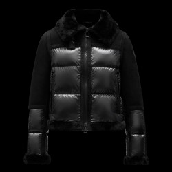 2022 Moncler Epiaire Short Down Jacket Women Down Puffer Coat Winter Outerwear Black