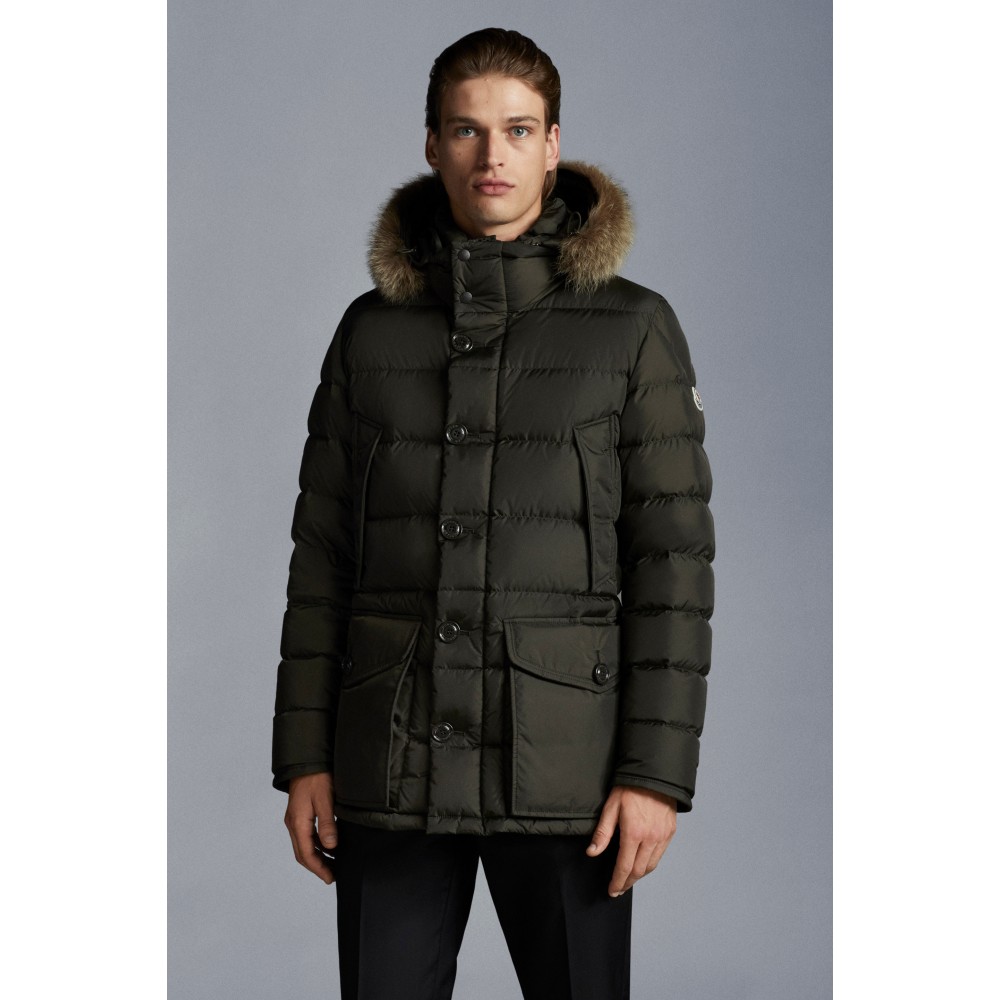 Recommend DiscountMONCLER Cluny Long Down Jacket Mens Hooded Puffer ...