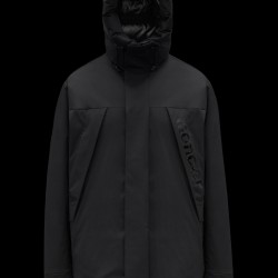 2022 Moncler Dilliers Hooded Down Jacket Mens Winter Down Coat Outerwear Black