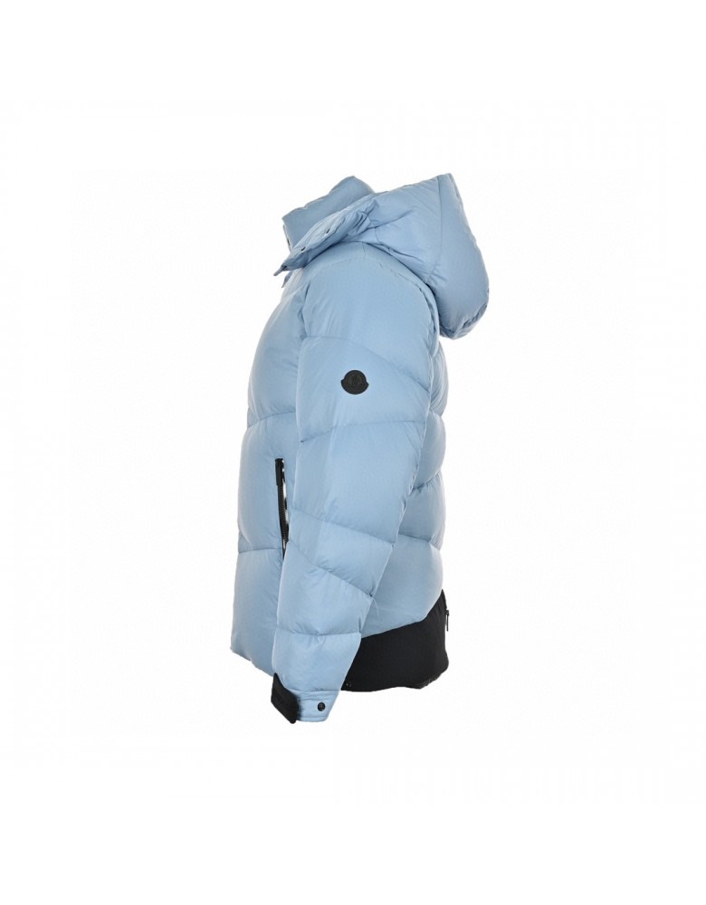 Sale 23FW Moncler Hoodie Long Sleeves Short Down Jacket And Coats Blue Coat 