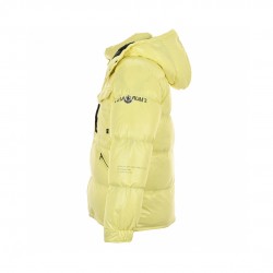 Best 23FW Moncler x FRGMT Black Yellow Long Sleeves Down Jacket 