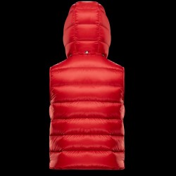 Moncler Gilet Quilted Down Vest For Men Red 