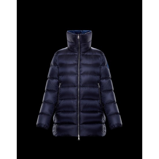 Moncler Torcon Down Jacket Womens Down Coat Winter Outwear Dark Blue 