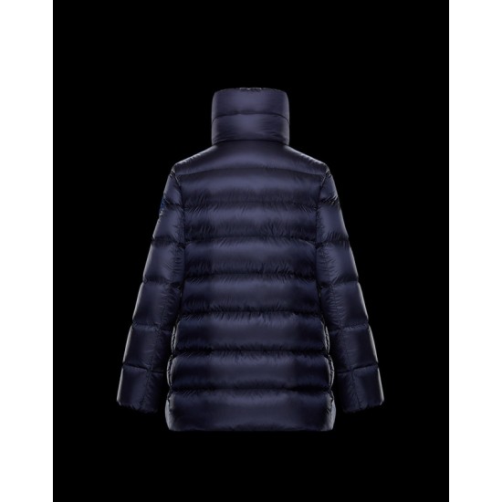 Moncler Torcon Down Jacket Womens Down Coat Winter Outwear Dark Blue 