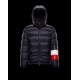 Moncler Willm Quilted Hooded  Down Jacket Mens Winter Down Puffer Coat Navy Blue 