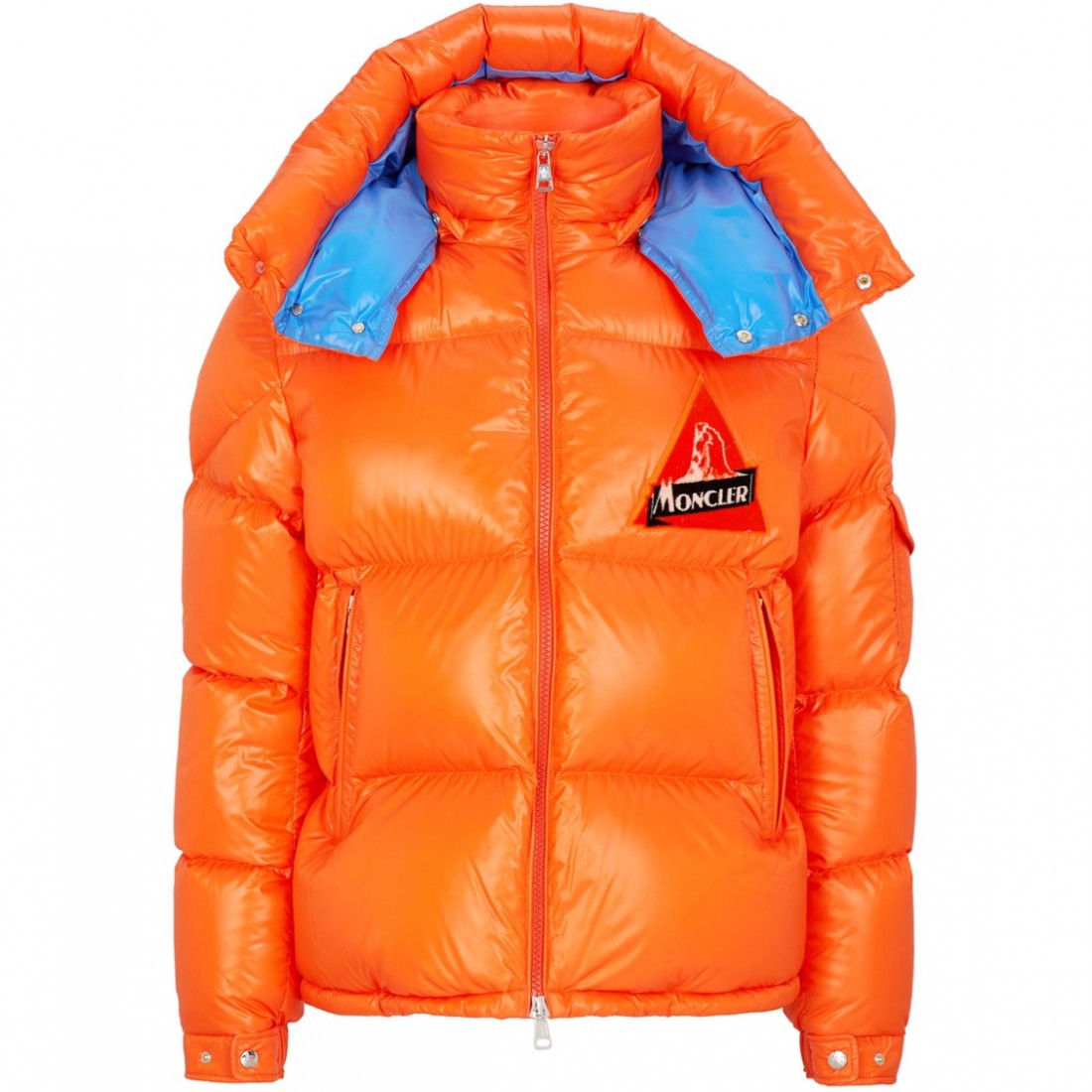 New Fashion Style Of Moncler Wilson Logo Patch Down Puffer Jacket ...